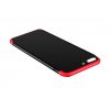 360 oboustranný kryt na iPhone 7 / 8 / SE 2020 / SE 2022 - černo-červený (bez výřezu na logo)