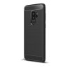 Ohebný carbon kryt na Samsung Galaxy S9 Plus - černý