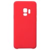 Obal Silicone Flexible Rubber na Samsung Galaxy S9 - červený
