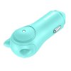eng pl Baseus Adorkable Cute Cat Car Charger 2x USB 3A 12 24V green CCALL DM06 40768 3