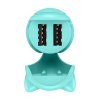 eng pl Baseus Adorkable Cute Cat Car Charger 2x USB 3A 12 24V green CCALL DM06 40768 4