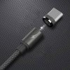 eng pl Remax Gravity RC 095a Magnetic USB USB Type C Cable with LED Light 1M 2 1A black 35742 9