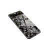 Skleněný luxusní Marble kryt na Samsung Galaxy Note 8 - černý