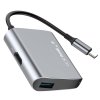 eng pl Baseus Enjoyment series Type C to HDMI USB3 0 HUB Adapter Gray 26197 3