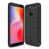 eng pl Carbon Case Flexible Cover TPU Case for Xiaomi Redmi 6 black 42163 1