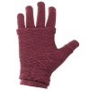 eng pl Touchscreen Winter Gloves 2in1 Striped and Fingerless Gloves Wrist Warmers wine red 27080 8
