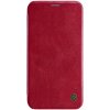 eng pl Nillkin Qin original leather case cover for iPhone XR red 44624 3