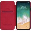 eng pl Nillkin Qin original leather case cover for iPhone XR red 44624 4