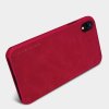 eng pl Nillkin Qin original leather case cover for iPhone XR red 44624 16