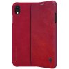 eng pl Nillkin Qin original leather case cover for iPhone XR red 44624 22