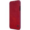 eng pl Nillkin Qin original leather case cover for iPhone XR red 44624 1