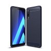 eng pl Carbon Case Flexible Cover TPU Case for Samsung Galaxy A7 2018 A750 blue 45516 1