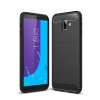 eng pl Carbon Case Flexible Cover TPU Case for Samsung Galaxy J6 Plus 2018 J610 black 45518 1