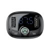 eng pl Baseus T Typed Bluetooth FM Transmitter MP3 Car Charger 2x USB TF microSD 3 4A black CCALL TM01 44604 2