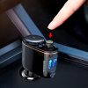 eng pl Baseus Locomotive Bluetooth FM Transmitter MP3 Car Charger 2x USB 3 4A black 43080 7