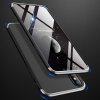 eng pl 360 Protection Front and Back Case Full Body Cover iPhone XR black silver logo hole 45688 4