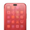 eng pl Baseus Touchable Case Gel TPU Flip Cover Gel with Tempered Glass Front Panel for iPhone XS Max red WIAPIPH65 TS09 48955 4