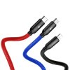 eng pl Baseus Three Primary Colors 3 in 1 Cable USB For M L T 3 5A 1 2M Black CAMLT BSY01 48209 12