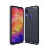 eng pl Carbon Case Flexible Cover TPU Case for Xiaomi Redmi Note 7 blue 47100 1