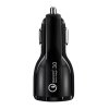 eng pl Universal Car Charger 2x USB Quick Charge 3 0 QC3 0 3 1A black 50303 2