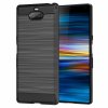 eng pl Carbon Case Flexible Cover TPU Case for Sony Xperia XA3 black 50250 1