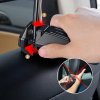 eng pl Baseus Car Rear Seat Headrest Phone Bracket Holder hook for 4 0 6 5 inch Smartphone khaki SUHZ A11 49705 18