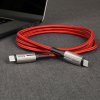 eng pl Baseus Water Drop shaped Lamp Type C PD2 0 60W Flash Charge Data Cable 20V 3A 2m Red CATSD K09 49353 5