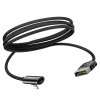 eng pl Baseus Rhythm Bent Elbow Cable USB Lightning with Audio adapter Connector 2 4A 1 2m Black CALLD A01 50191 3