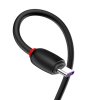 eng pl Baseus Purple Ring HW Quick Charging USB Cable For Type C 40W 1m Black 50188 3