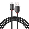 eng pl Baseus Purple Ring HW Quick Charging USB Cable For Type C 40W 1m Black 50188 1