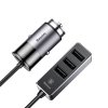 eng pl Baseus Enjoy Together Car Charger with Extension 4x USB 5 5A grey 37937 5