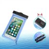 eng pl Universal waterproof case 5 5 cover with arm band blue 63322 3