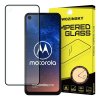 eng pl Wozinsky Tempered Glass Full Glue Super Tough Screen Protector Full Coveraged with Frame Case Friendly for Motorola One Action Motorola One Vision black 50889 5