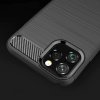 eng pl Carbon Case Flexible Cover TPU Case for iPhone XI 5 8 black 52072 3