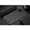 eng pl Carbon Case Flexible Cover TPU Case for iPhone XI 5 8 black 52072 8