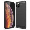 eng pl Carbon Case Flexible Cover TPU Case for iPhone XI 5 8 black 52072 1