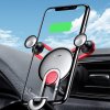 eng pl Baseus YY vehicle mounted phone gravity holder with charging USB Type C cable Black SUTYY 01 50569 9