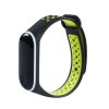 eng pl Replacment band strap for Xiaomi Mi Band 4 Mi Band 3 Dots black green 54234 2