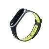 eng pl Replacment band strap for Xiaomi Mi Band 4 Mi Band 3 Dots black green 54234 3