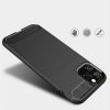 eng pl Carbon Case Flexible Cover TPU Case for iPhone 11 black 52071 4