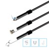 eng pl 3 in 1 Waterproof USB Port Ear and Nose Endoscope 8mm Visual Lens Mini Camera Earpick Otoscope Endoscope Borescope 5m 55290 3