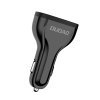 eng pl Dudao universal Car Charger 3x USB Quick Charge 3 0 QC3 0 2 4A 18W black R7S black 55636 3