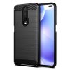 eng pl Carbon Case Flexible Cover TPU Case for Xiaomi Redmi K30 black 56803 1