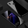 9H Hard Tempered Glass Back Protector Case for Huawei P20 Lite Soft Silicone Bumper Phone Case (2)