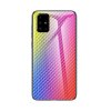 eng pl Case SAMSUNG GALAXY A71 Carbon Fiber Surface Tempered Glass PC TPU Case multi color 67683 1