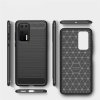 eng pl Carbon Case Flexible Cover TPU Case for Huawei P40 black 59741 2