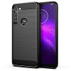 eng pl Carbon Case Flexible Cover TPU Case for Motorola Moto G8 Power black 59423 1