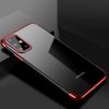 eng pl Clear Color Case Gel TPU Electroplating frame Cover for Samsung Galaxy A71 black 59774 6
