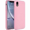 eng pl Silicone Case Soft Flexible Rubber Cover for iPhone XR pink 45451 1