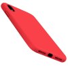 eng pl Silicone Case Soft Flexible Rubber Cover for iPhone XR red 45452 3
